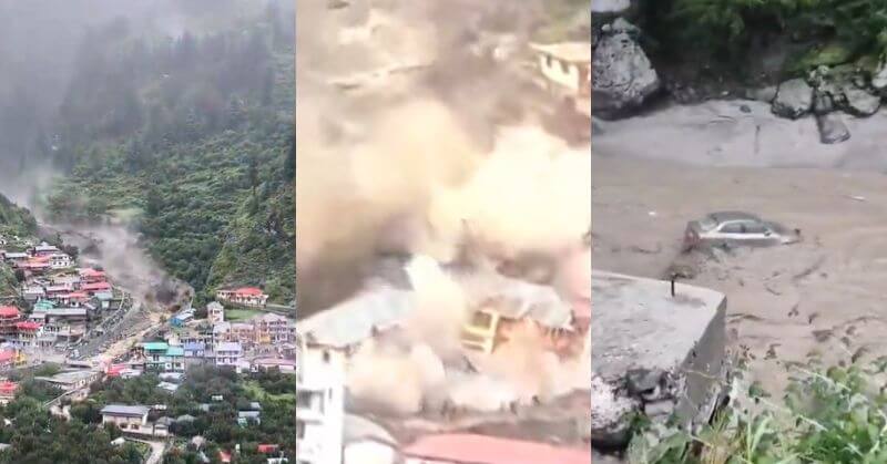 Dharali Village Uttarakhand Cloudburst