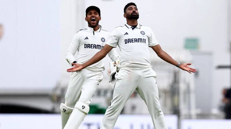 Oval Test Mohammed Siraj ENGLAND Vs INDIA