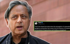 Shashi Tharoor Hindi Comment
