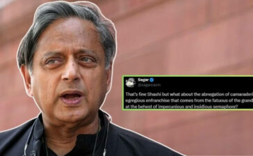 Shashi Tharoor Hindi Comment