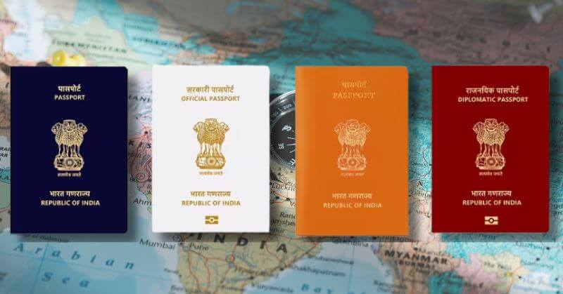 Types Of Indian Passport
