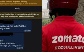Deaf And Mute Zomato Delivery Partner