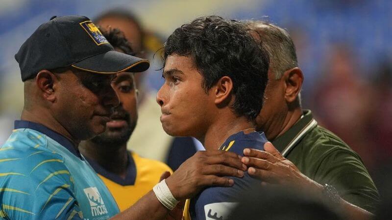 Dunith Wellalage's father dies