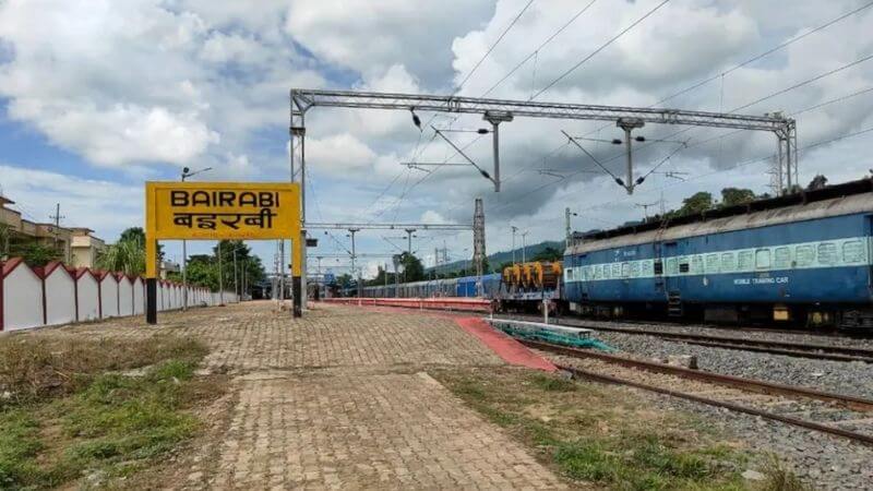 Mizoram's 1st Train Line