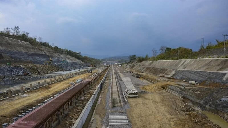 Mizoram's first railway station