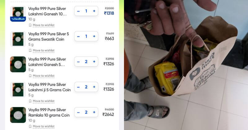 Swiggy Silver Coin Maggi