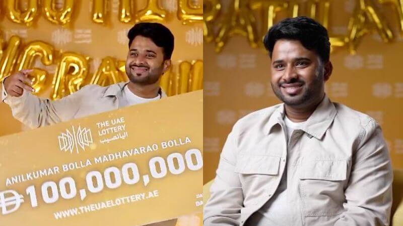 Anilkumar Bolla UAE Lottery