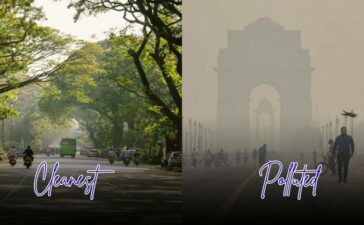 India Top 10 Cleanest And Polluted Cities 2025 AQI