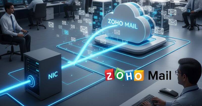 Indian Government 12 lakh Email To Zoho