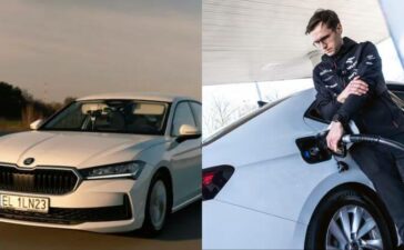 Miko Marczyk Skoda Superb World Record