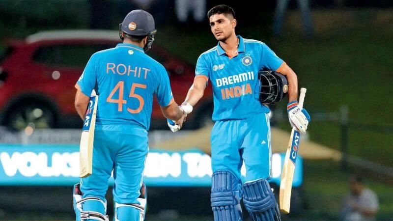 Shubman Gill Rohit Sharma