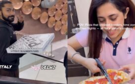 Brother Brings Pizza From Italy For Sister