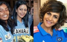 Mandira Bedi Sponsored Indian Women Cricket Team