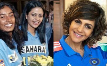 Mandira Bedi Sponsored Indian Women Cricket Team