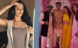 Nandika Dwivedi Palash Muchhal Smriti Mandhana