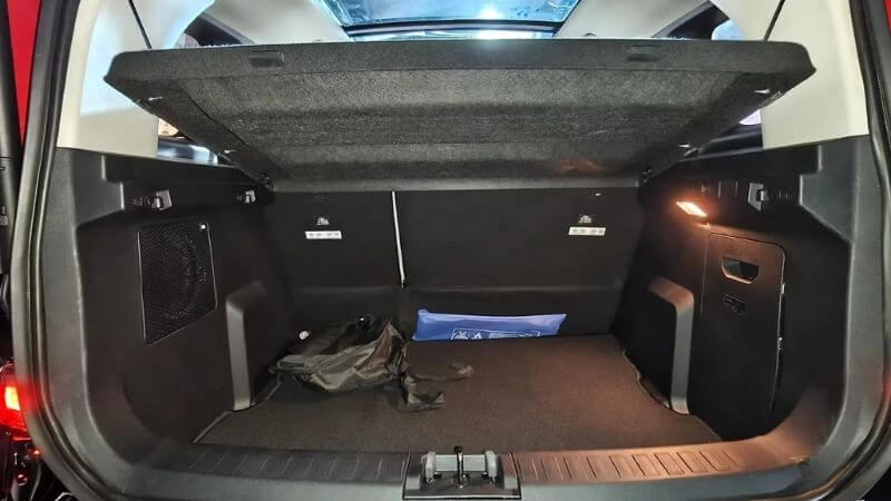 Tata Sierra Boot Space