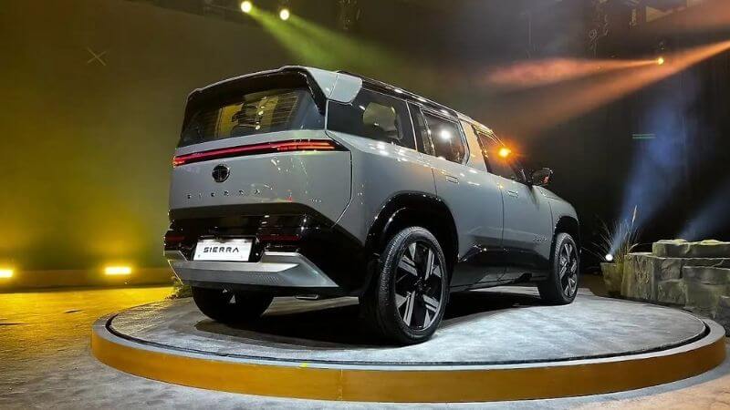 Tata Sierra Rear View