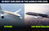25 Best Airlines In The World For 2025