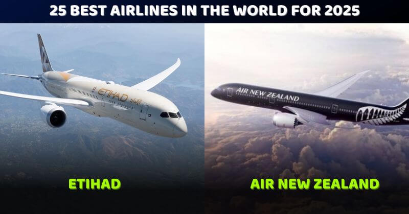 25 Best Airlines In The World For 2025
