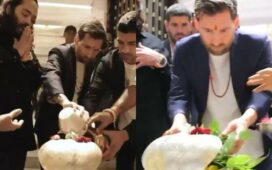 Lionel Messi Chants Om Namah Shivaya Video