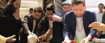 Lionel Messi Chants Om Namah Shivaya Video