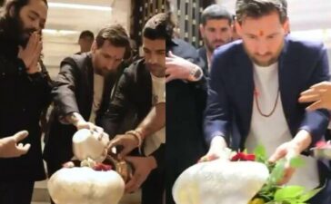 Lionel Messi Chants Om Namah Shivaya Video