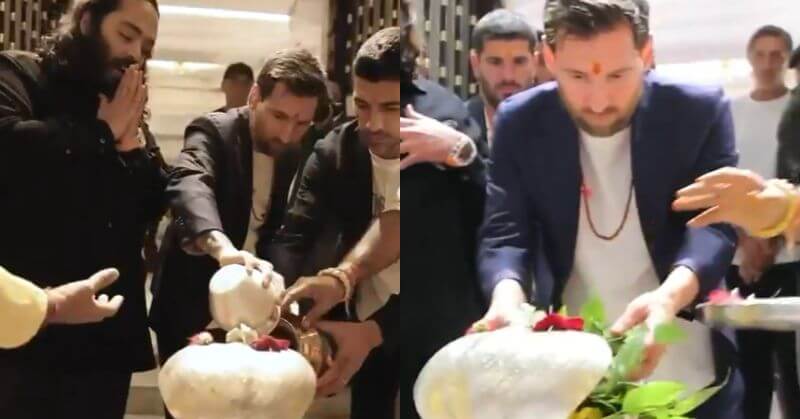 Lionel Messi Chants Om Namah Shivaya Video