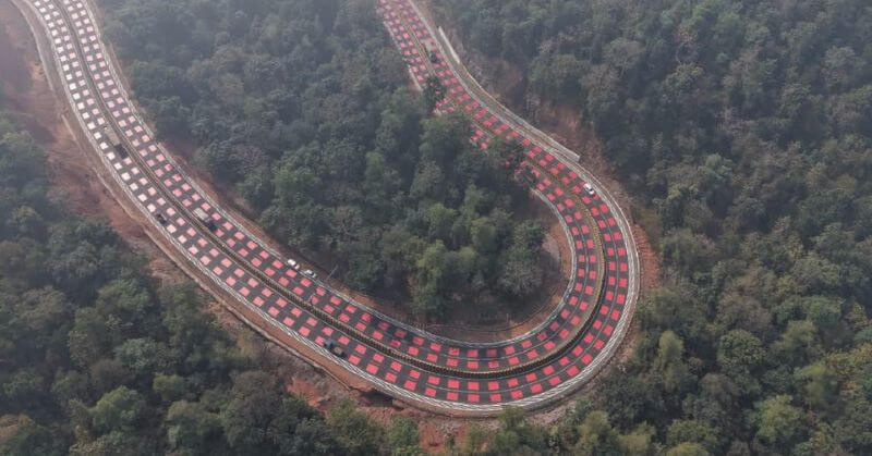 MP Red Road Wildlife Forest Highway