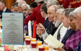 Putin Indian Dinner Menu