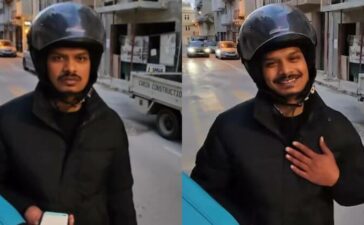 Vlogger Food Delivery Rider Malta