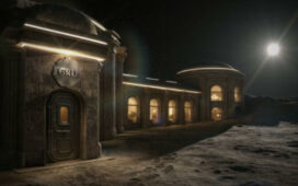 GRU Space Hotel On Moon