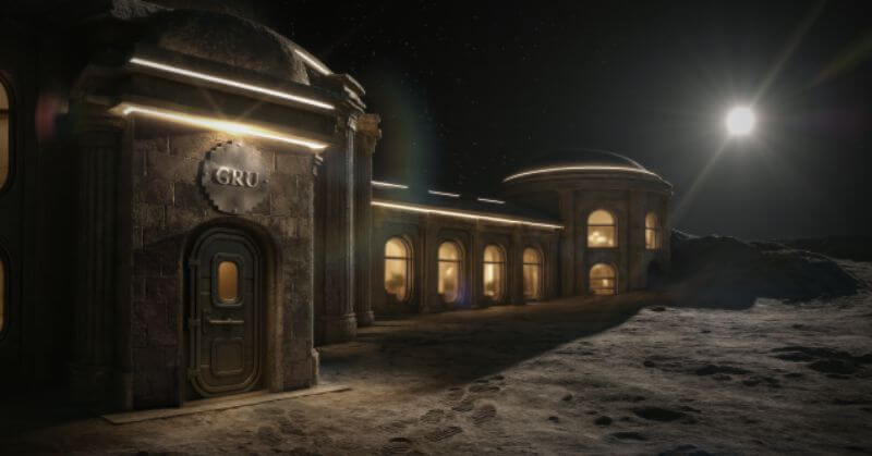 GRU Space Hotel On Moon