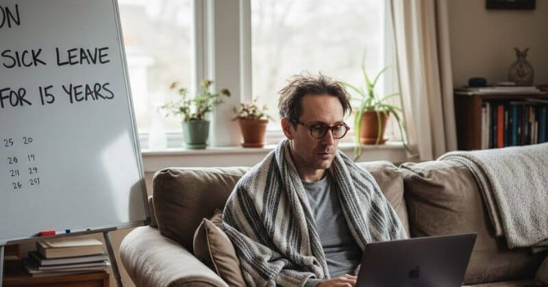 Sick Leave Employee 15 Years IBM