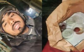 Zomato Delivery Rider Eats Order