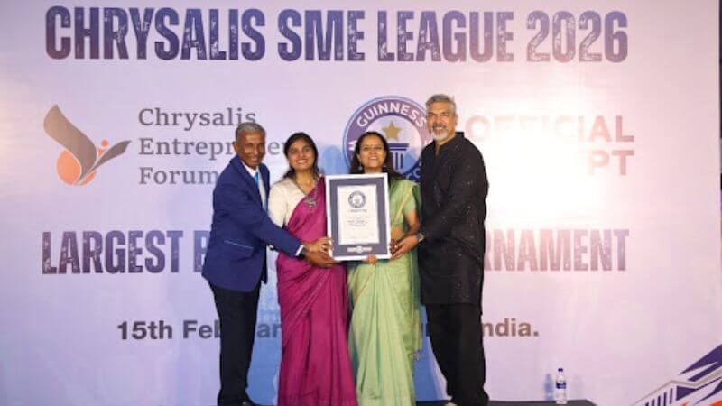Chrysalis SME League Guinness World Record