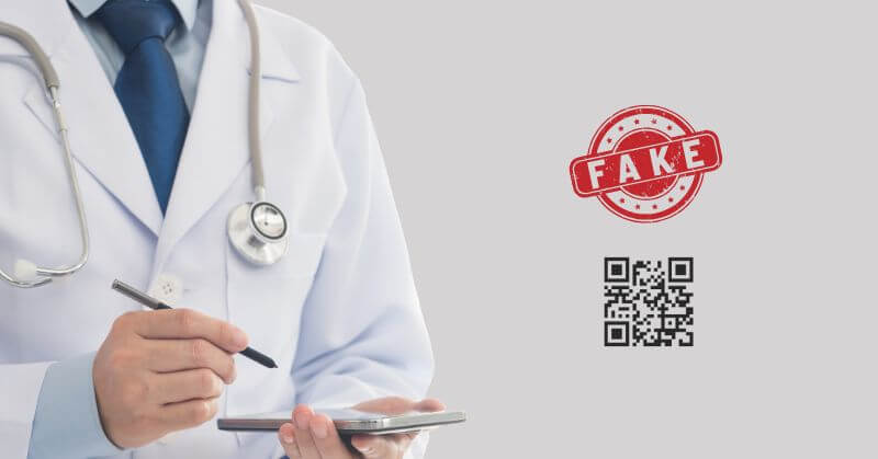 Fake Doctor QR Code Scam