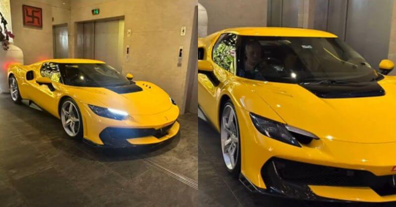 Gautam Singhania Ferrari 296 Speciale