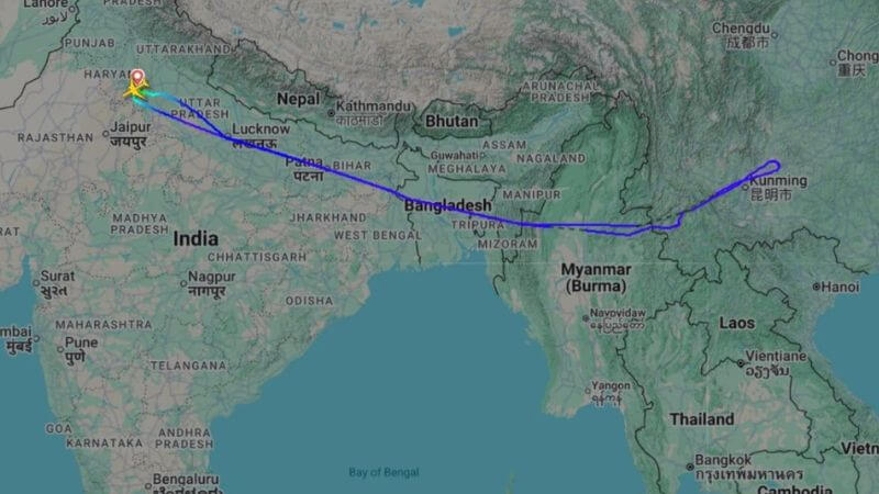 Air India Flight Return 8 Hours