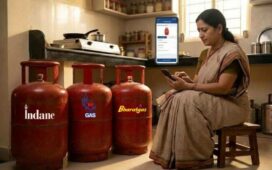 Book LPG Cylinder Indane HP Bharat Via WhatsApp