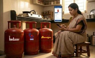 Book LPG Cylinder Indane HP Bharat Via WhatsApp