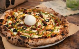 DForno Pizzeria Burrata Cheese Neapolitan Pizza
