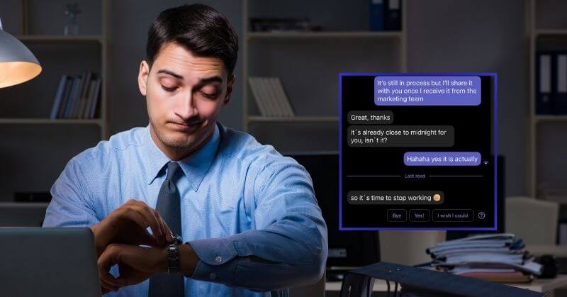 European Manager Tell Employee Stop Work Midnight
