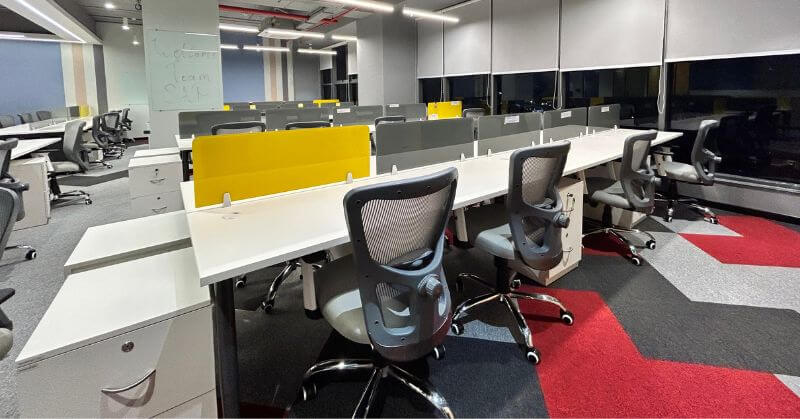 Sweden Empty Office Evening