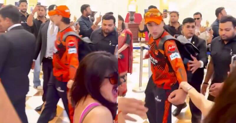 Female Fan Grab Abhishek Tripathi Hand