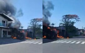 Plane Crashes Into Restaurant In Brazil