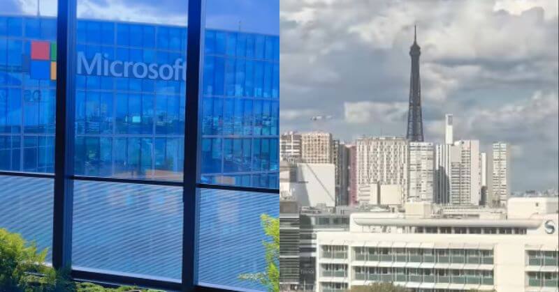 Microsoft Paris Office Tour Viral