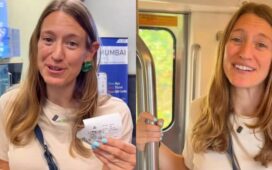 US Traveller Impressed By Mumbai Metro