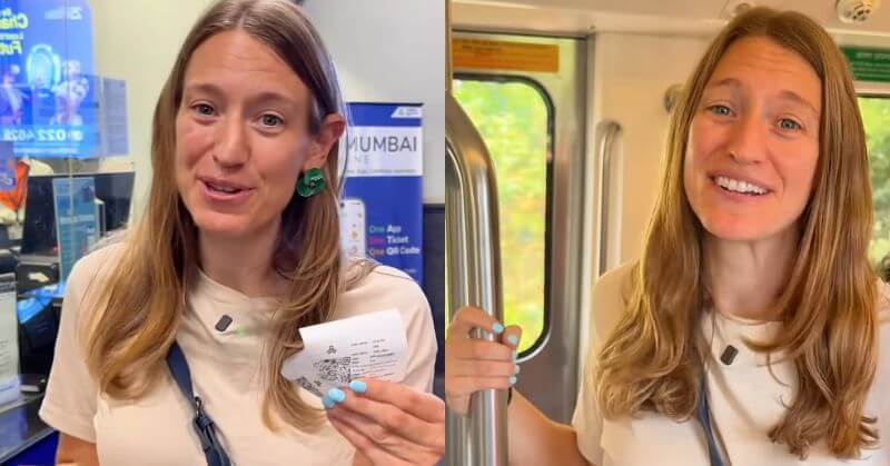 US Traveller Impressed By Mumbai Metro