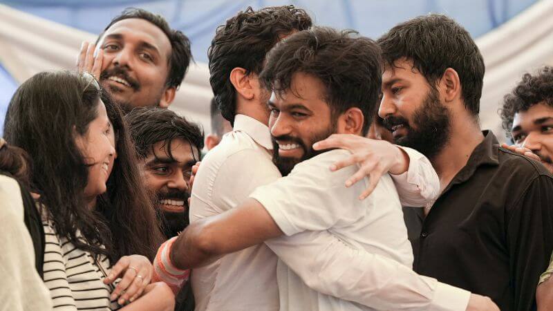 Abhijeet Dipke CJP Protest