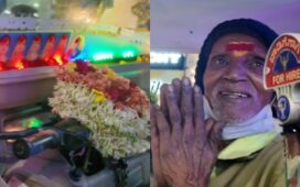 Bengaluru Auto Driver Buys Flowers Late Wife Every Day
